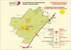 Komunikacja, Powiat Lubaczowski, planowane budowy obwodnic
Communication, Lubaczów District, planned ring road construction